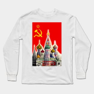 Russia Soviet Union RUS Long Sleeve T-Shirt